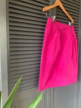 Banana Republic Hot Pink Pencil Skirt